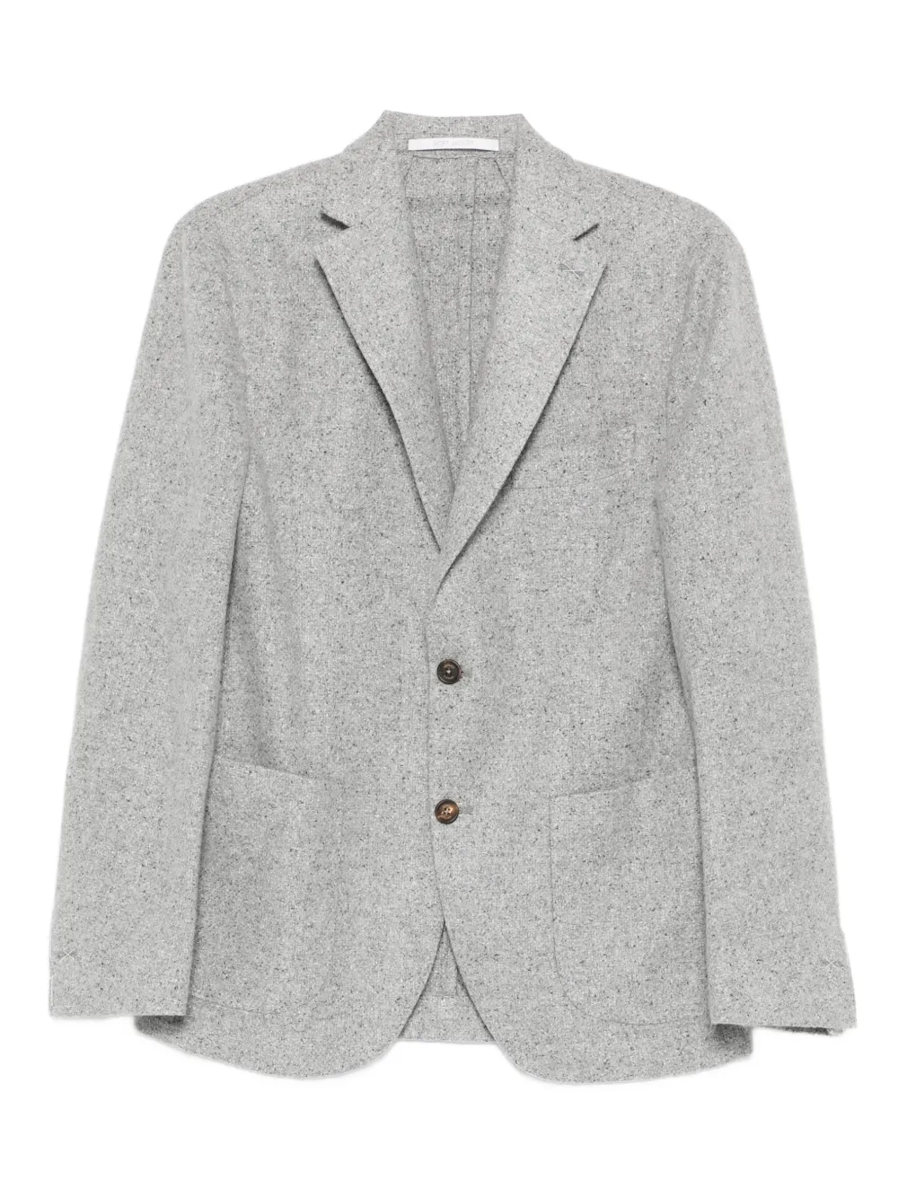 Eleventy Blazer met enkele rij knopen Grijs