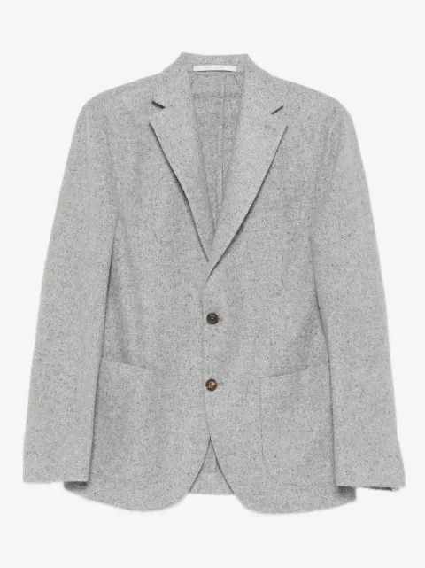 Eleventy single-breasted patch-pocket blazer