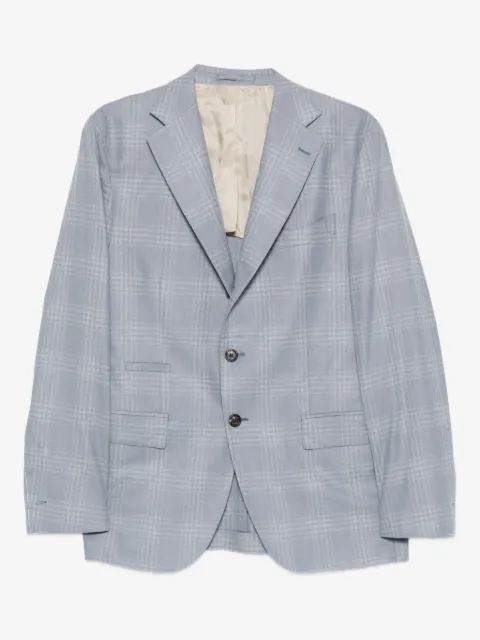 Eleventy blazer à carreaux