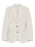 Eleventy patch-pocket single-breasted blazer - Green