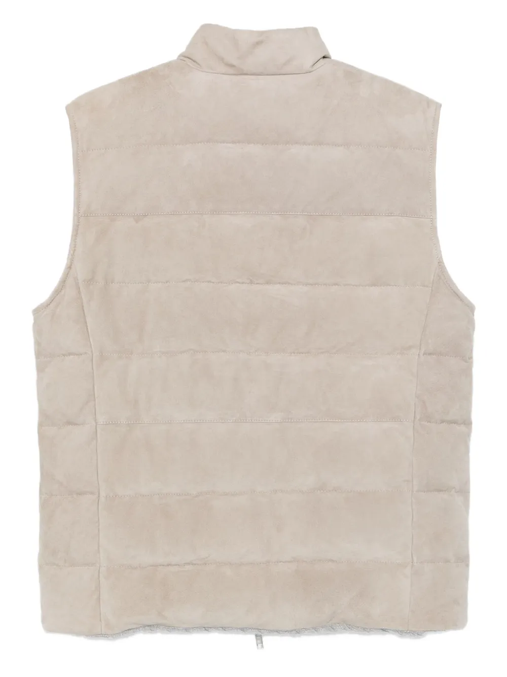 Eleventy gilet en daim à design matelassé | Gilets & vestons | Image 2