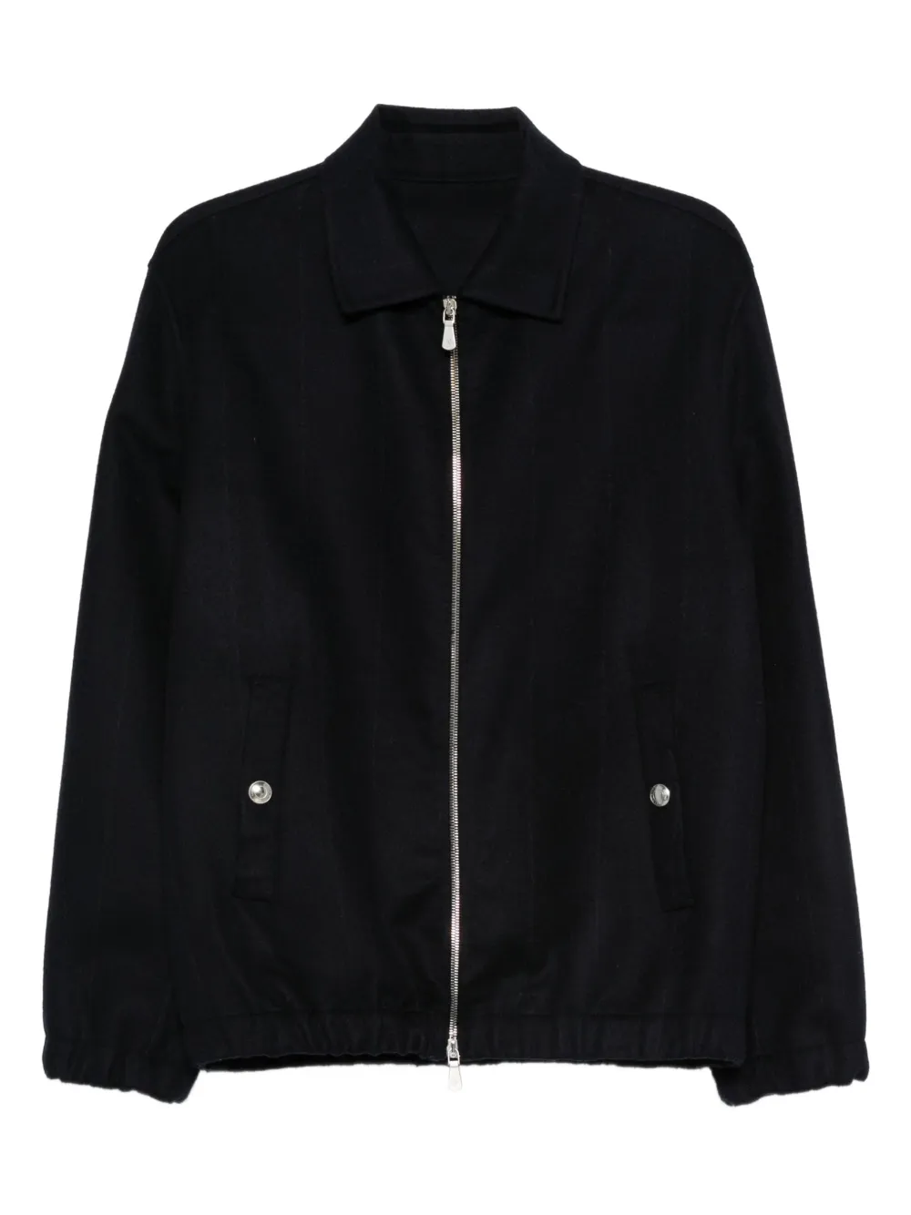 Eleventy zip-fastening bomber jacket | Blue | Image 1