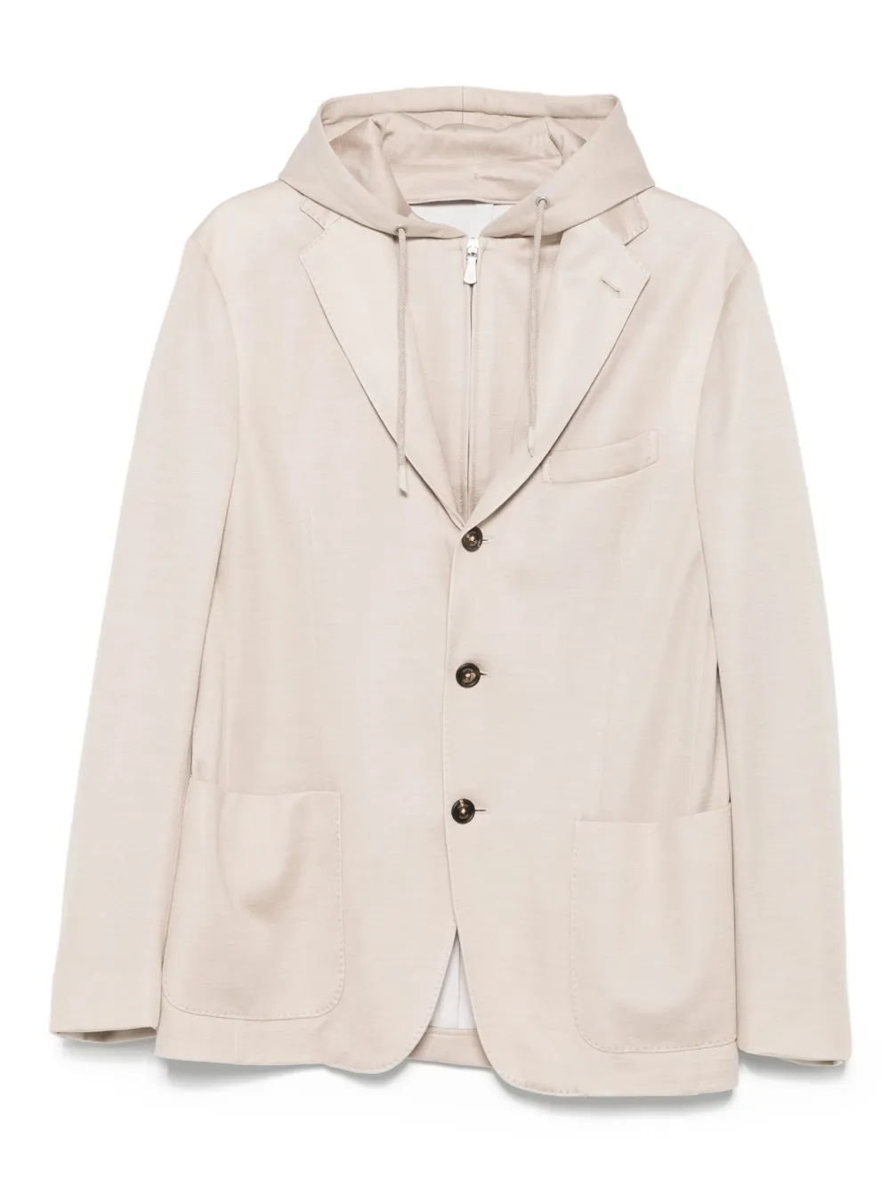 Eleventy blazer con botones y capucha | neutro | Image 1