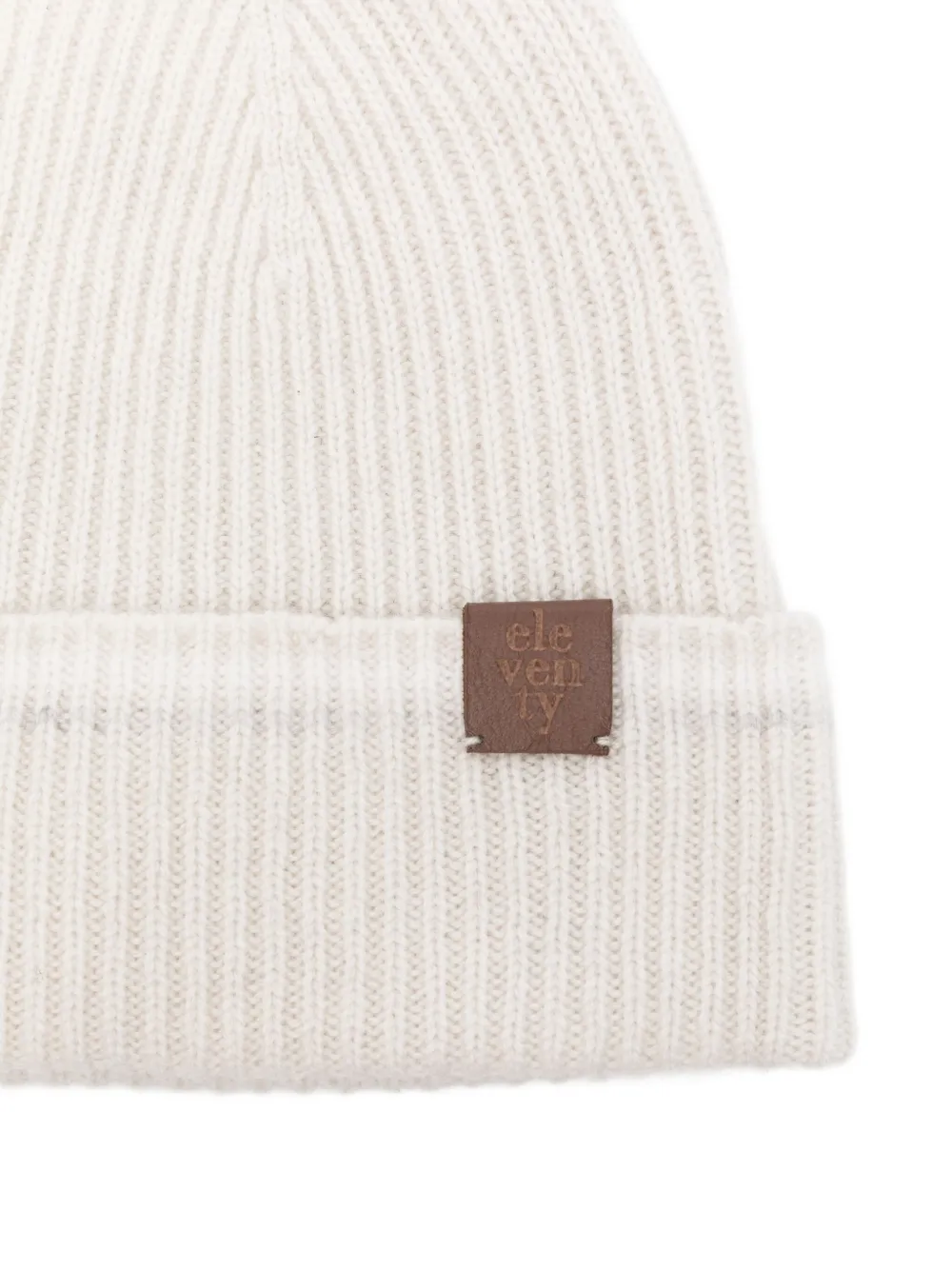 Eleventy bonnet en cachemire à design côtelé | Image 2