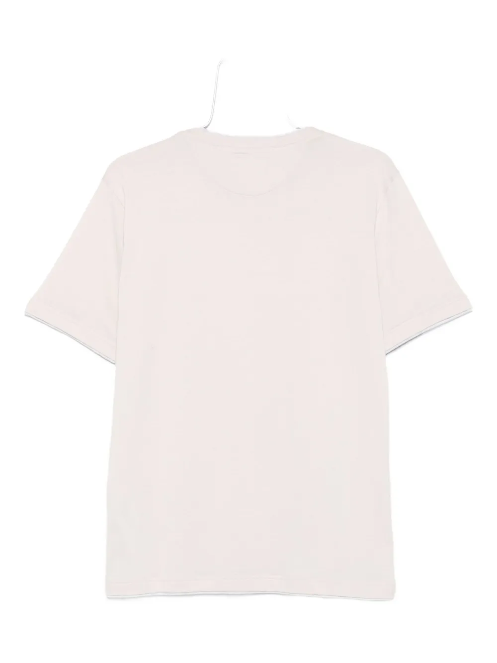 Eleventy Katoenen T-shirt met ronde hals Beige