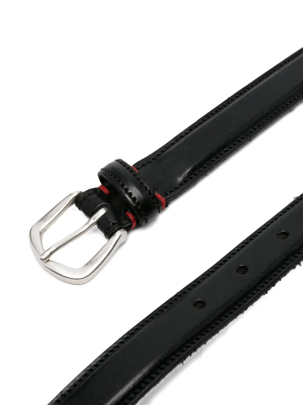 Eleventy ceinture en cuir à détails de coutures | Image 2