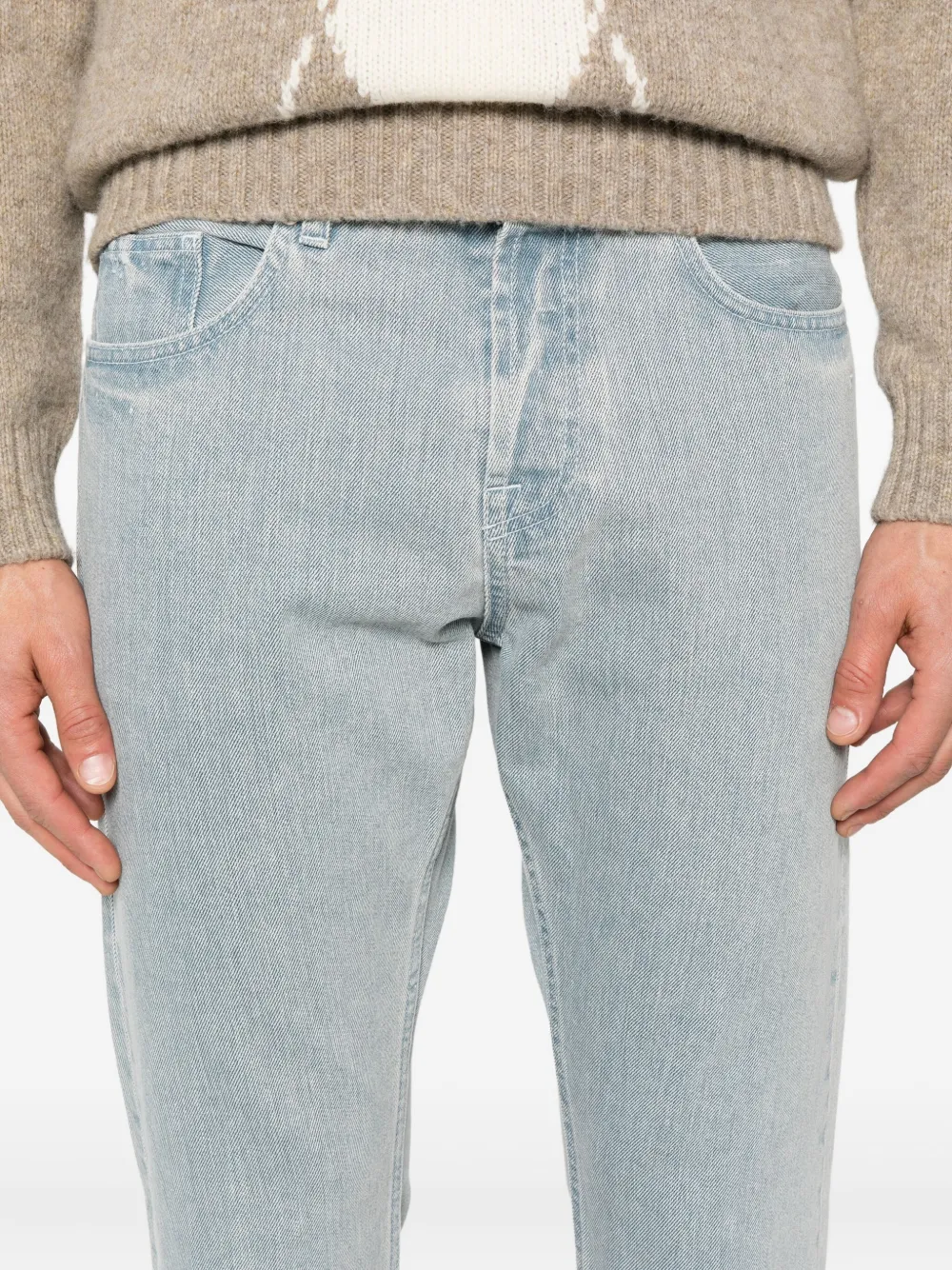 Eleventy Straight jeans Blauw