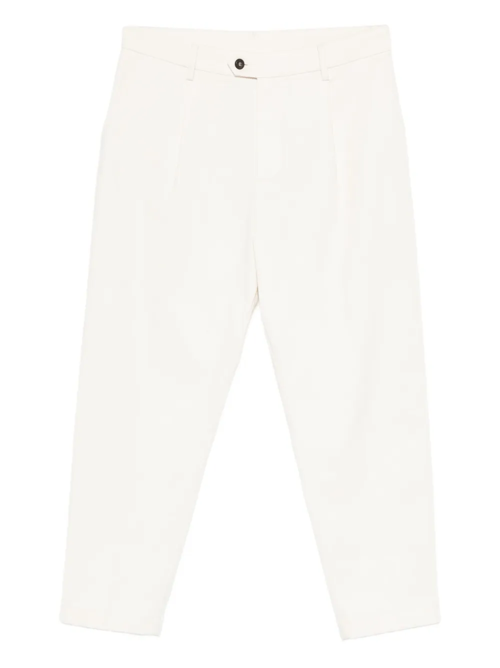 Eleventy Broek met toelopende pijpen Wit
