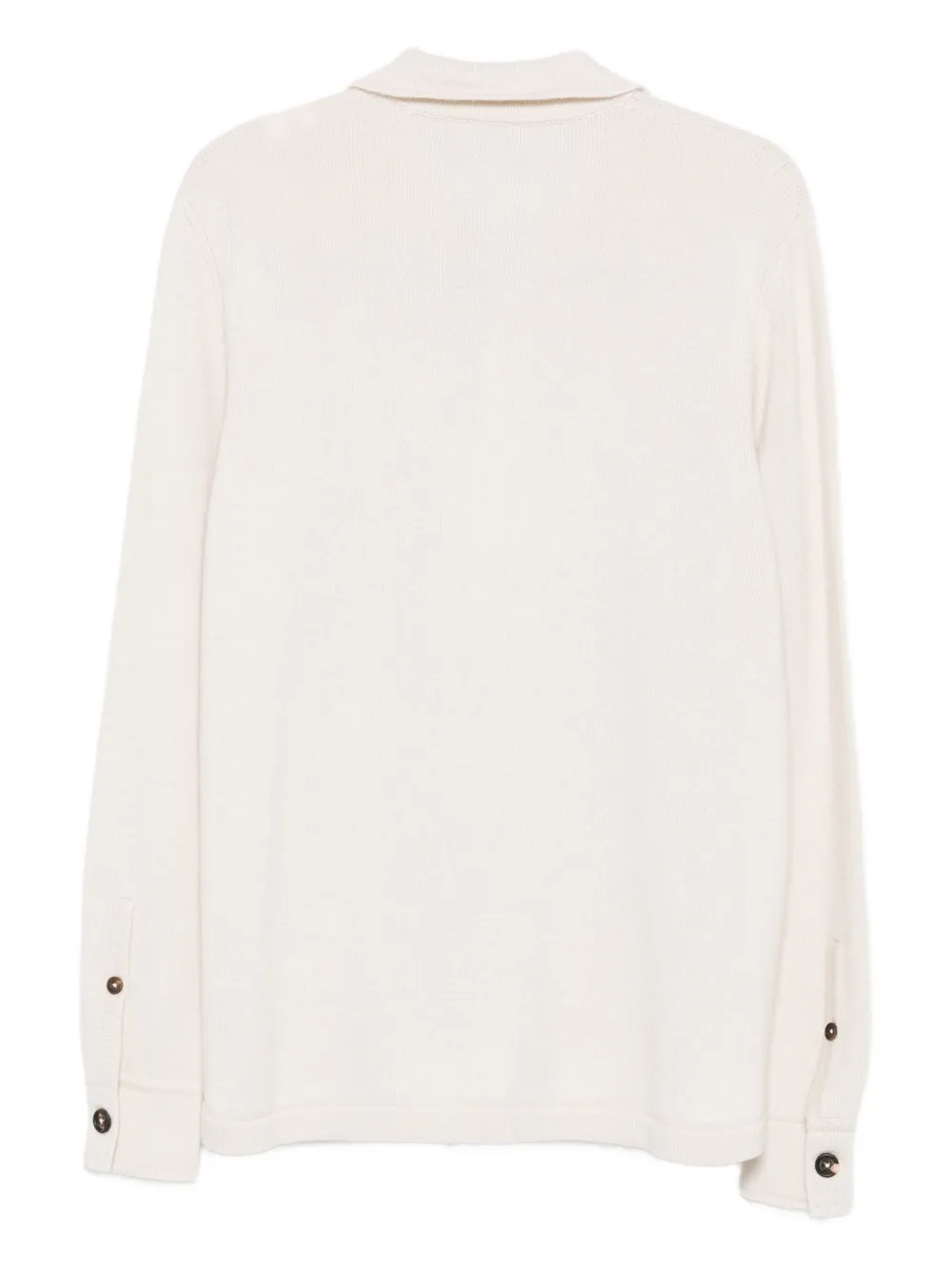 Eleventy button-down cashmere overshirt | Image 2