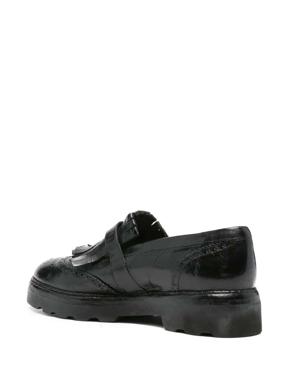 Eleventy Schoenen met gesp en kwastje Zwart