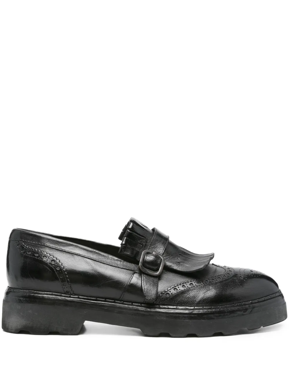Eleventy zapatos con hebilla y borlas | negro | Image 1