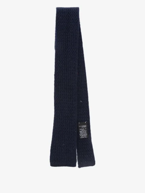 Eleventy corbata de cachemira tejida