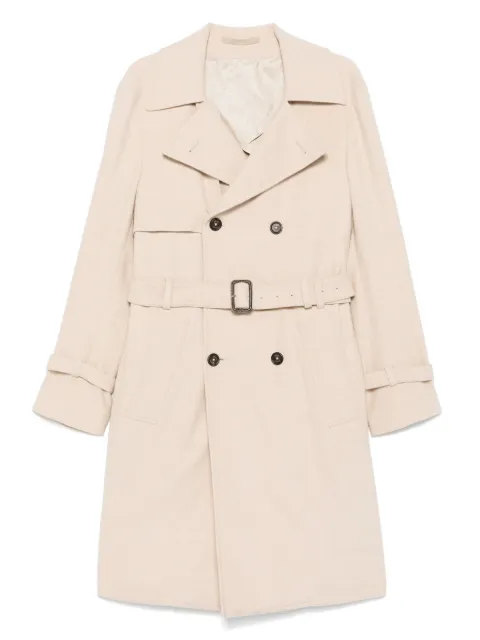 Eleventy belted double-breasted coat