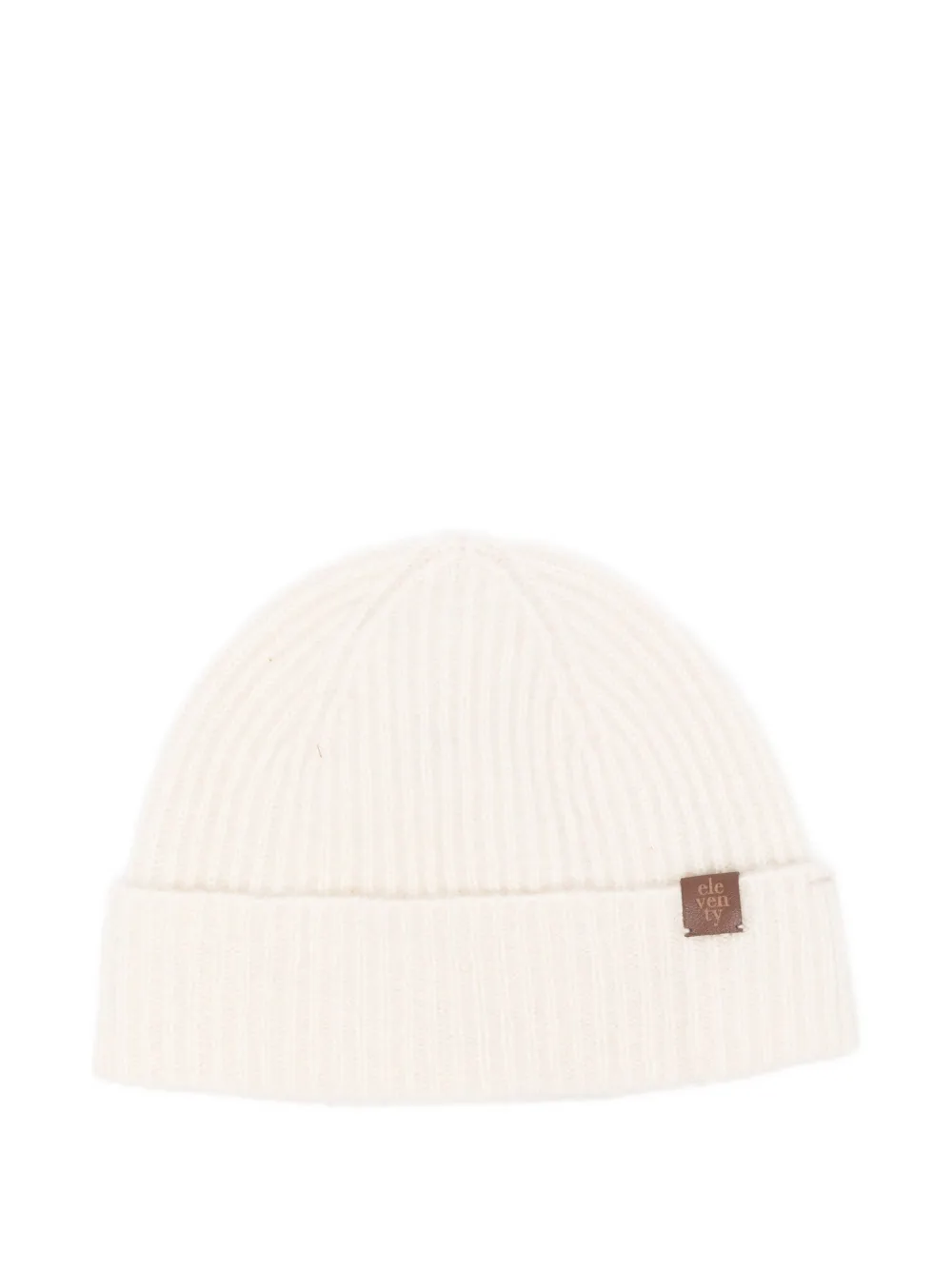 Eleventy bonnet à détail côtelé | tons neutres | Image 1