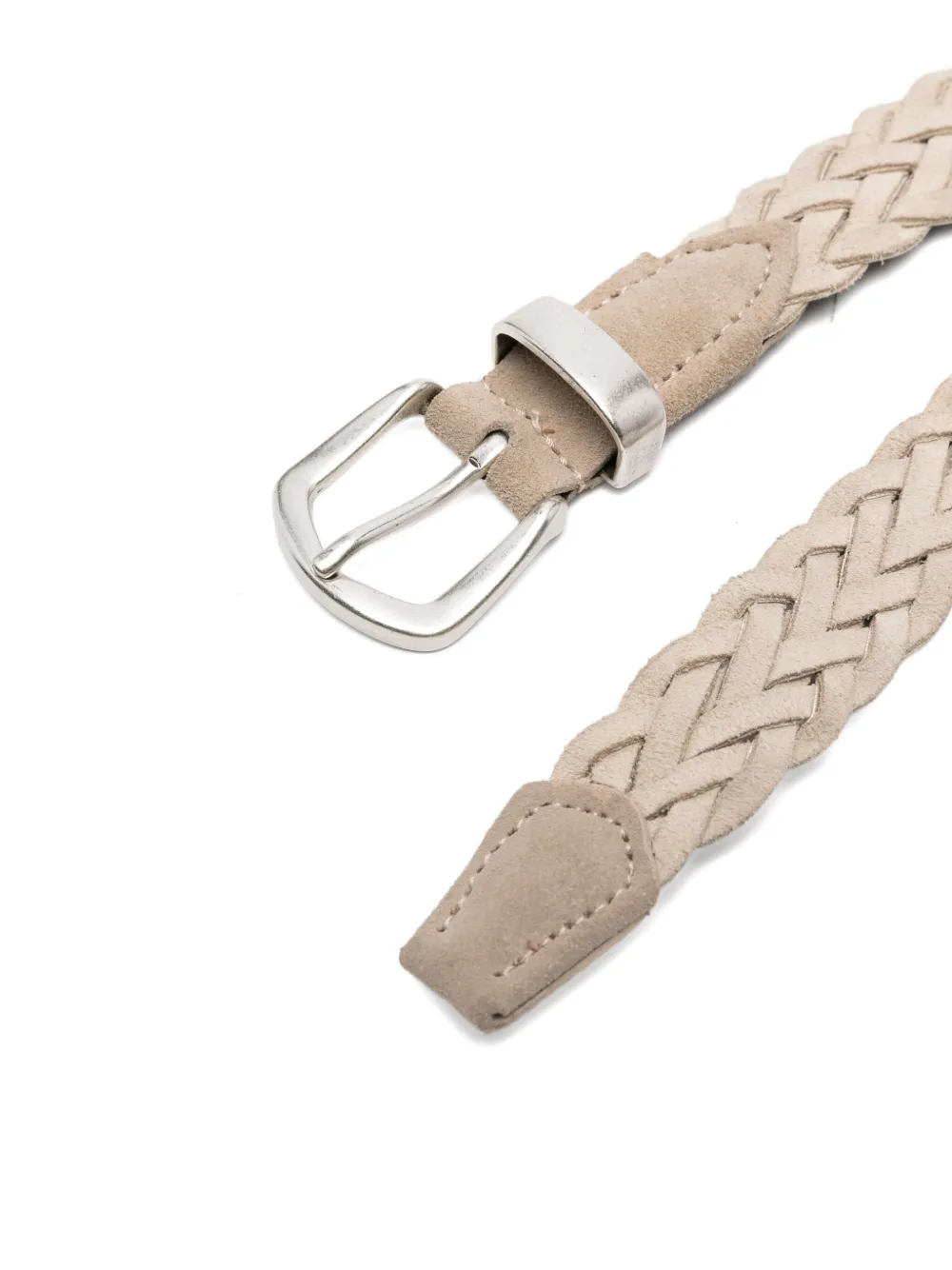 Eleventy braided suede belt | Image 2