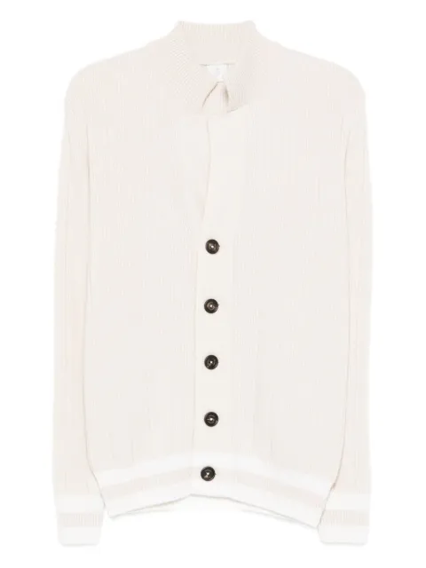 Eleventy ribbed cashmere cardigan