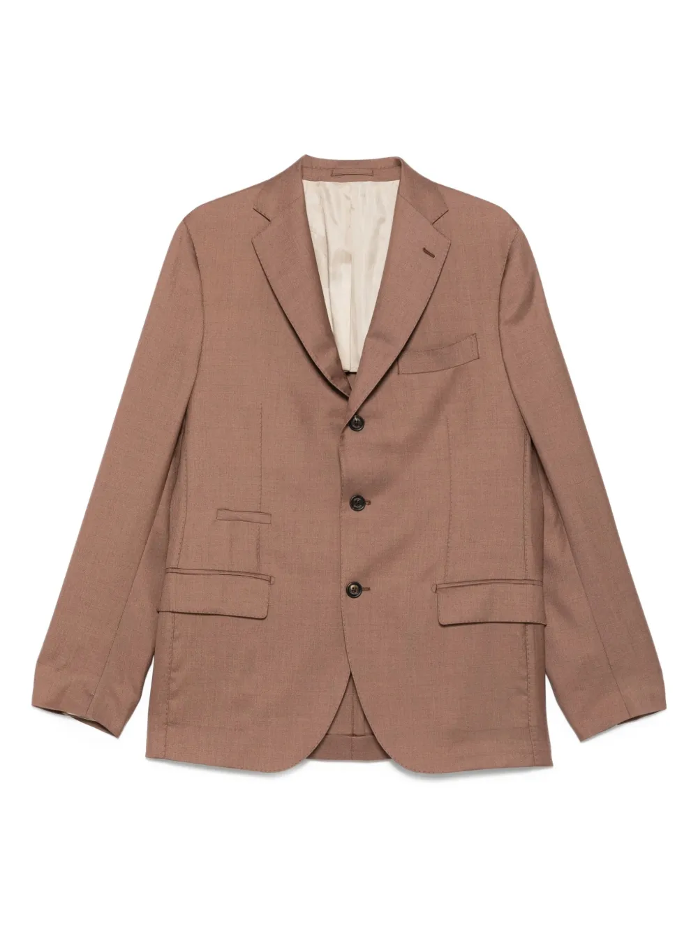 Eleventy three-button suit | Brown | Image 1