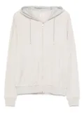 Eleventy full-zip hoodie - Neutrals