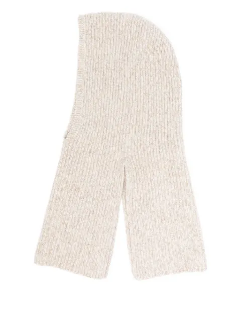 Eleventy ribbed wool balaclava