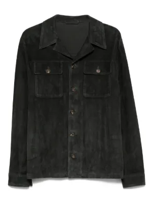 Ernest W. Baker Ernest W レザージャケット | ブラック | FARFETCH JP