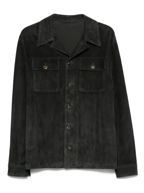 Eleventy buttoned flap-pockets jacket