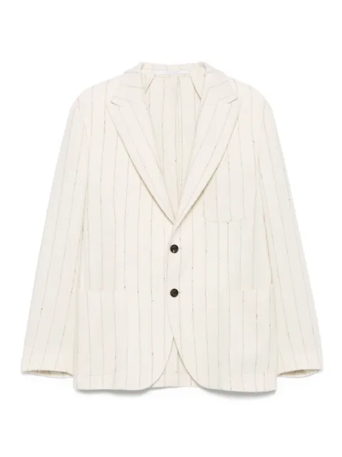 Eleventy pinstripe single-breasted blazer