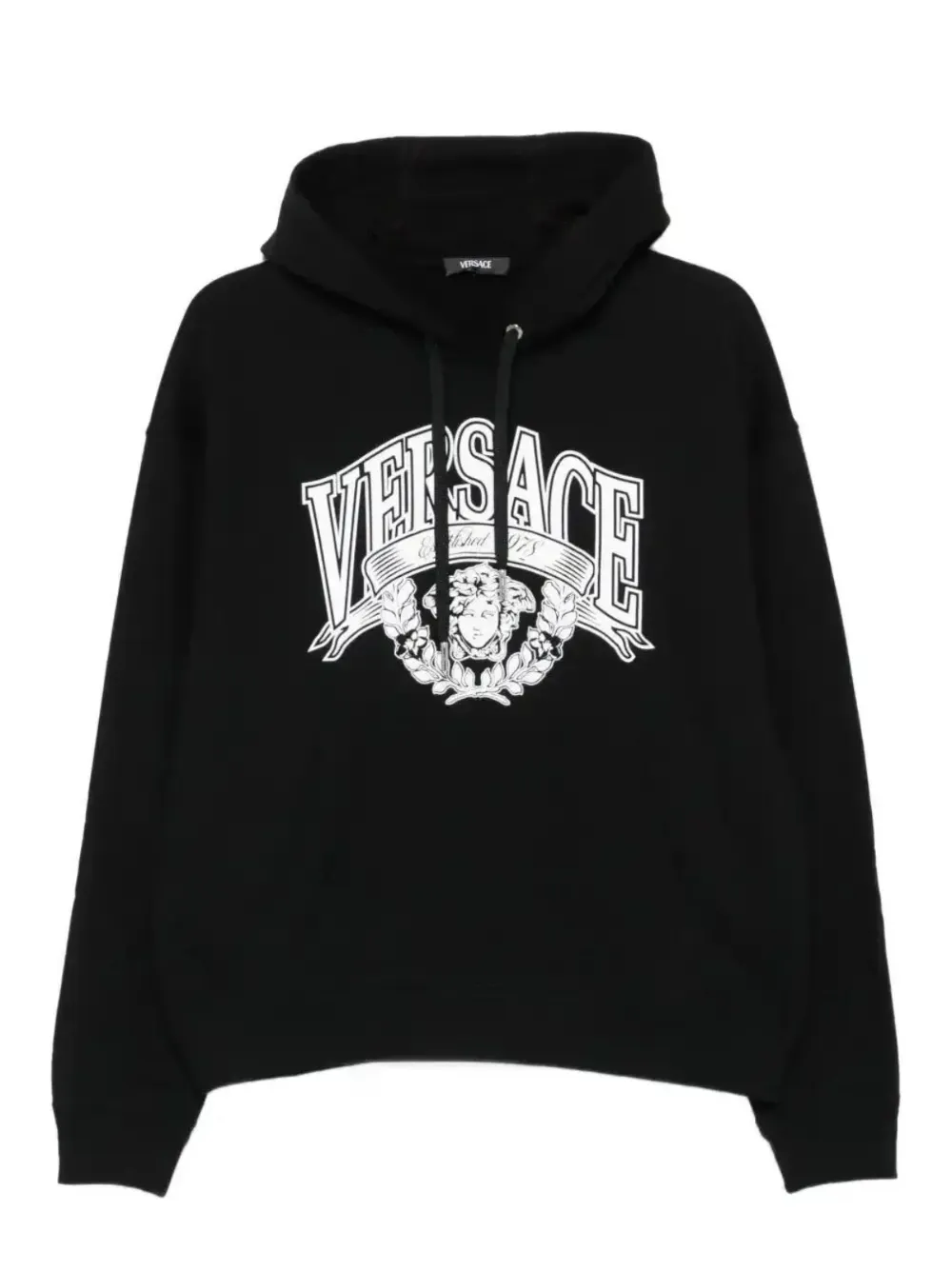 Versace Medusa-print hoodie | Black | Image 1