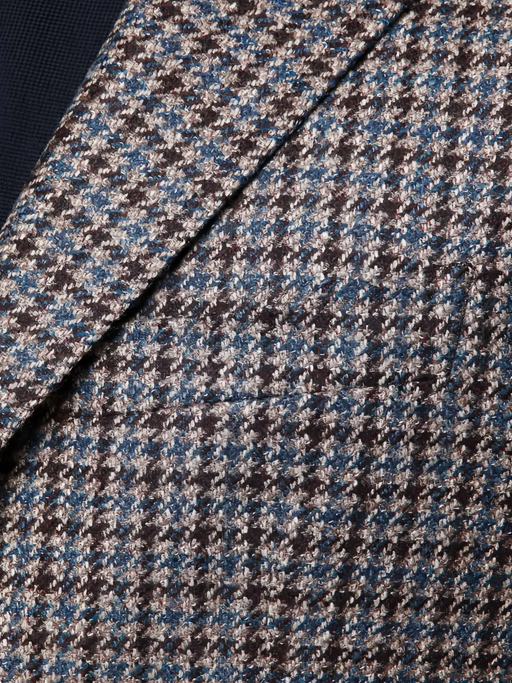 Tagliatore Houndstooth Single-breasted Blazer In Gray