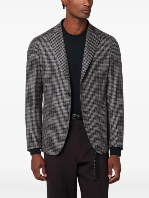 Tagliatore houndstooth single-breasted blazer