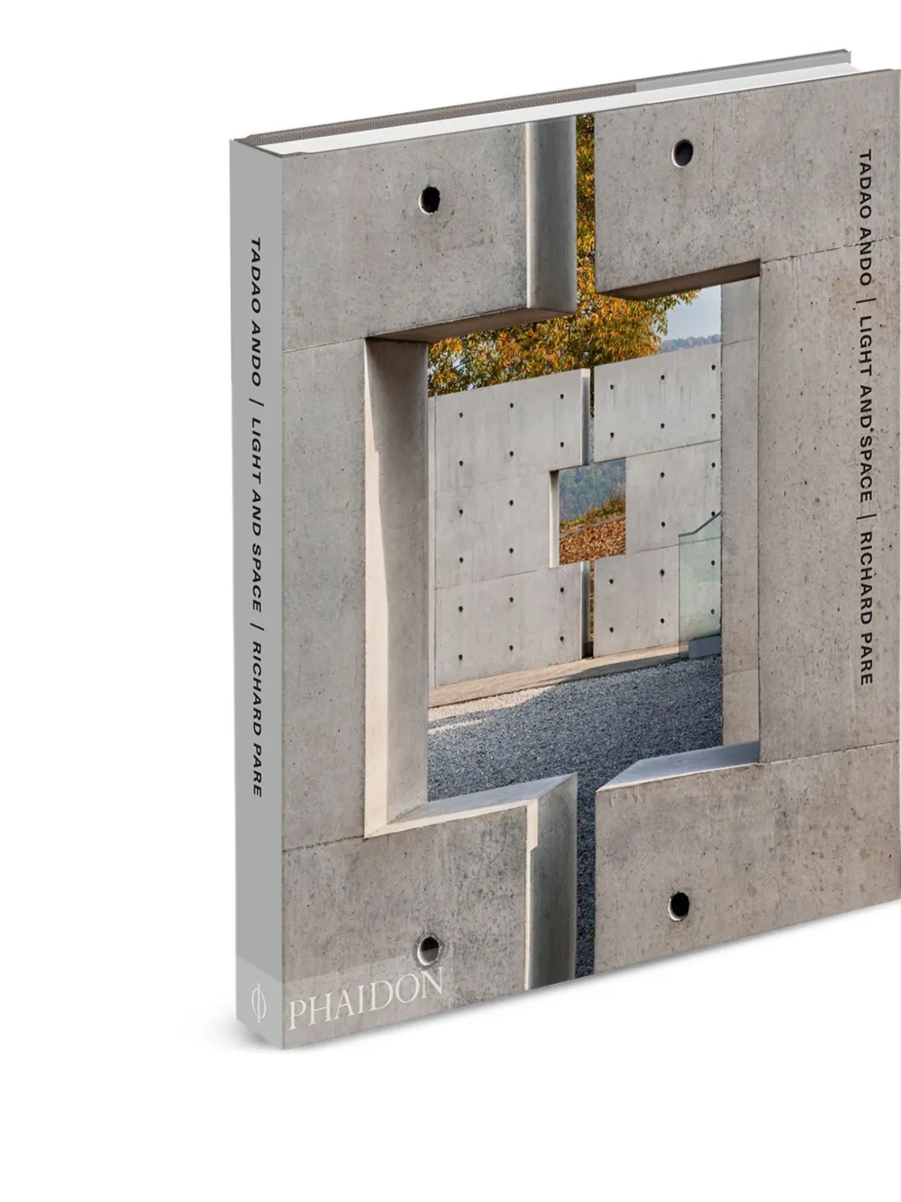  Phaidon Press Tadao Ando: Light And Space Book - Grey 