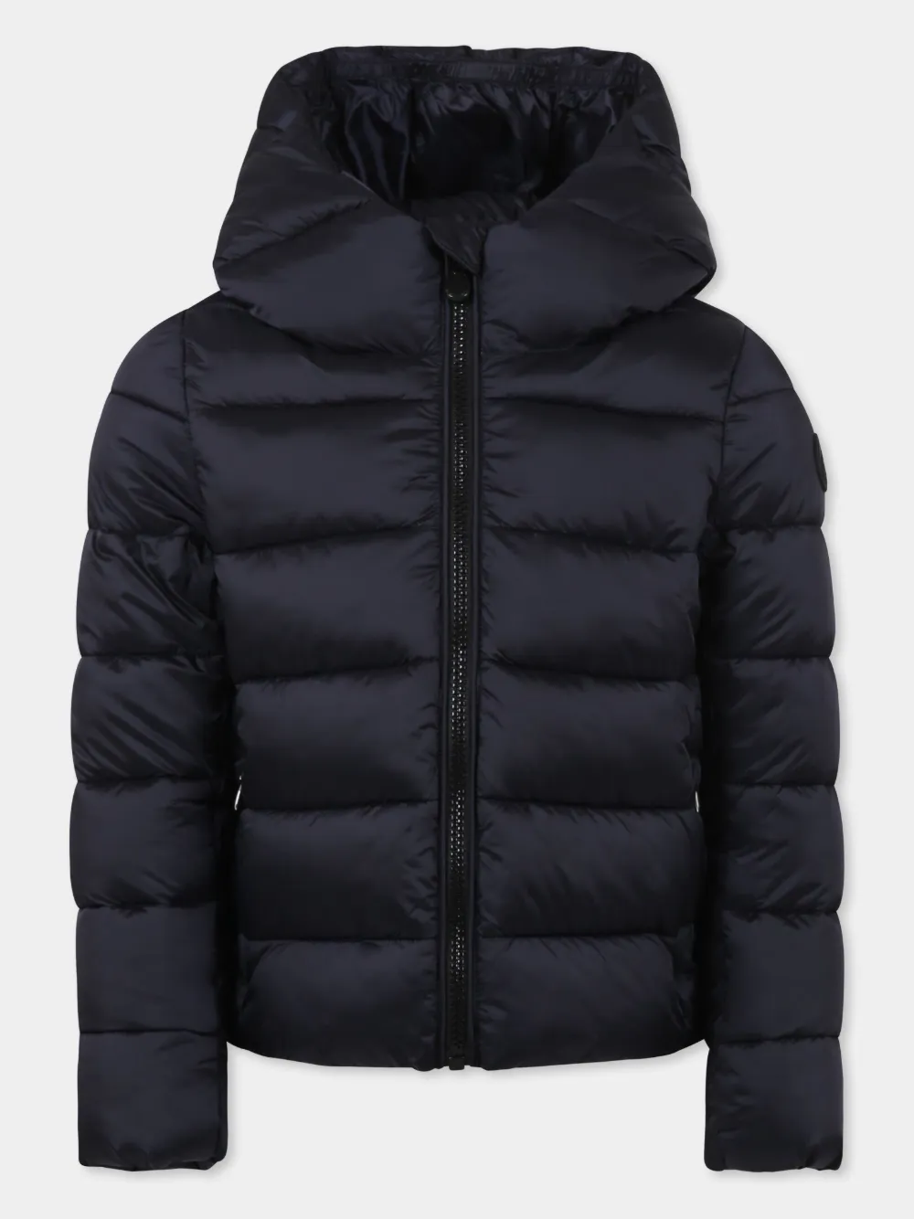 Save The Duck Kids Gevoerd jack met capuchon Zwart
