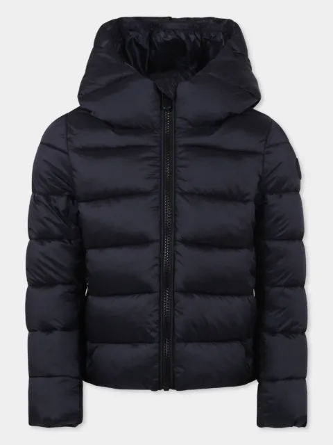 Save The Duck Kids hooded quilted jacket