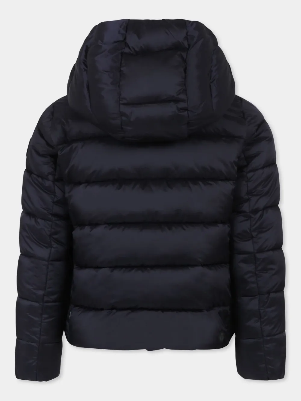 Save The Duck Kids Gevoerd jack met capuchon Zwart