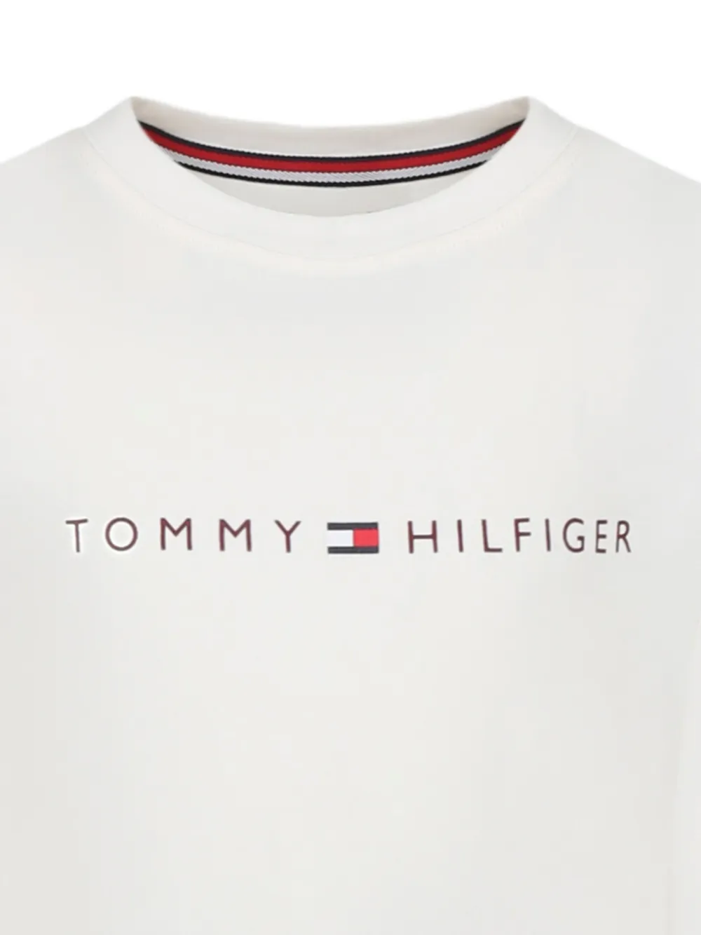 Tommy Hilfiger Junior Pyjama met logoprint Wit
