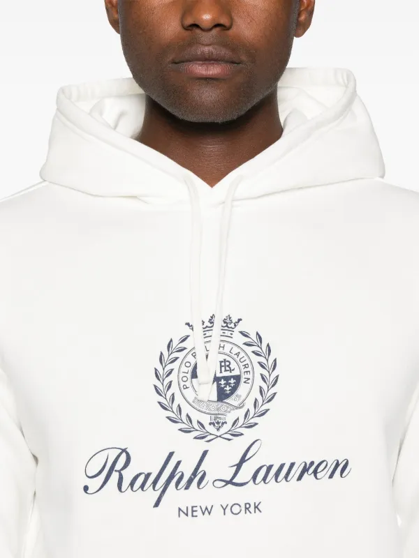 Polo Ralph Lauren ホワイトパーカー S スウェット