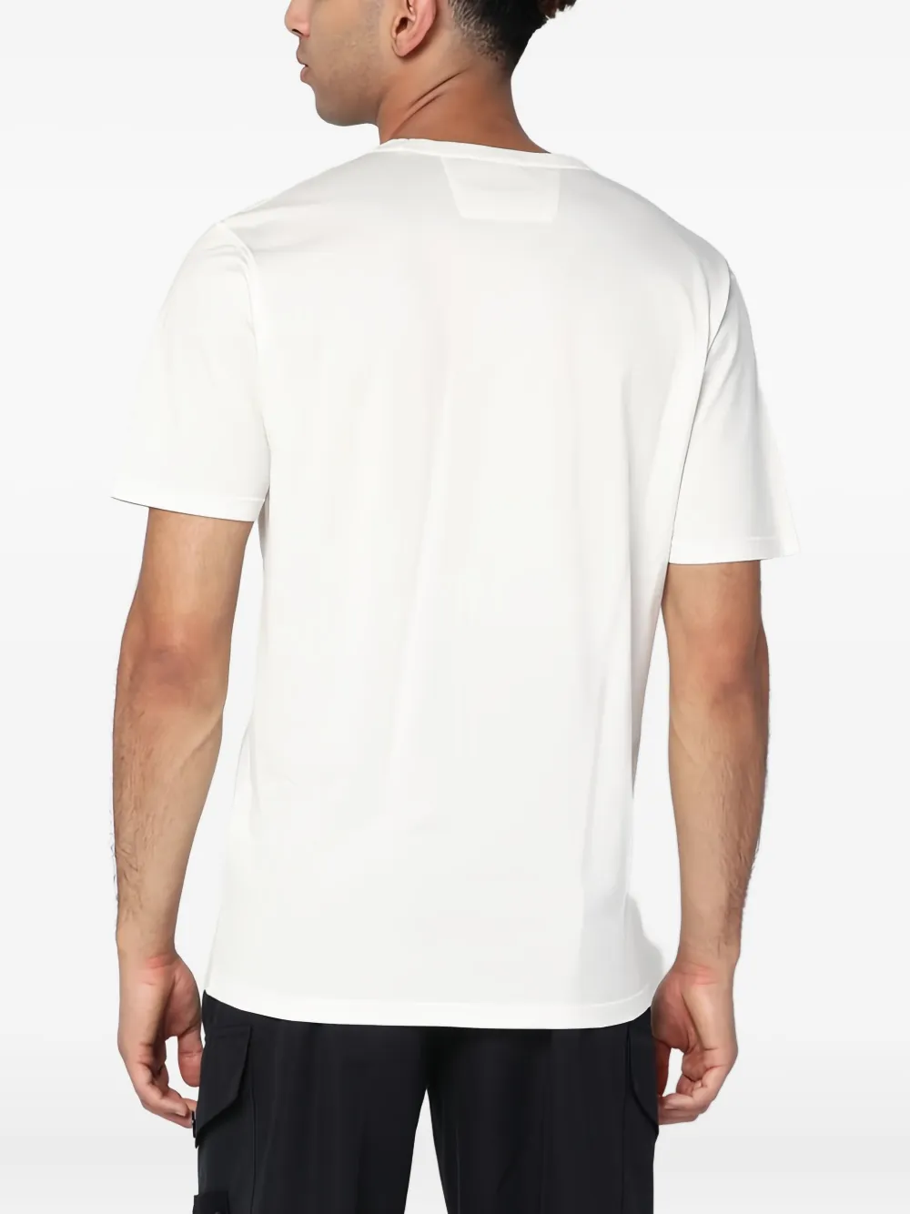 C.P. Company T-shirt met logopatch Wit