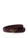 Prada Saffiano-leather belt - Red