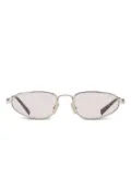 Miu Miu Eyewear oval-frame metal sunglasses - Pink