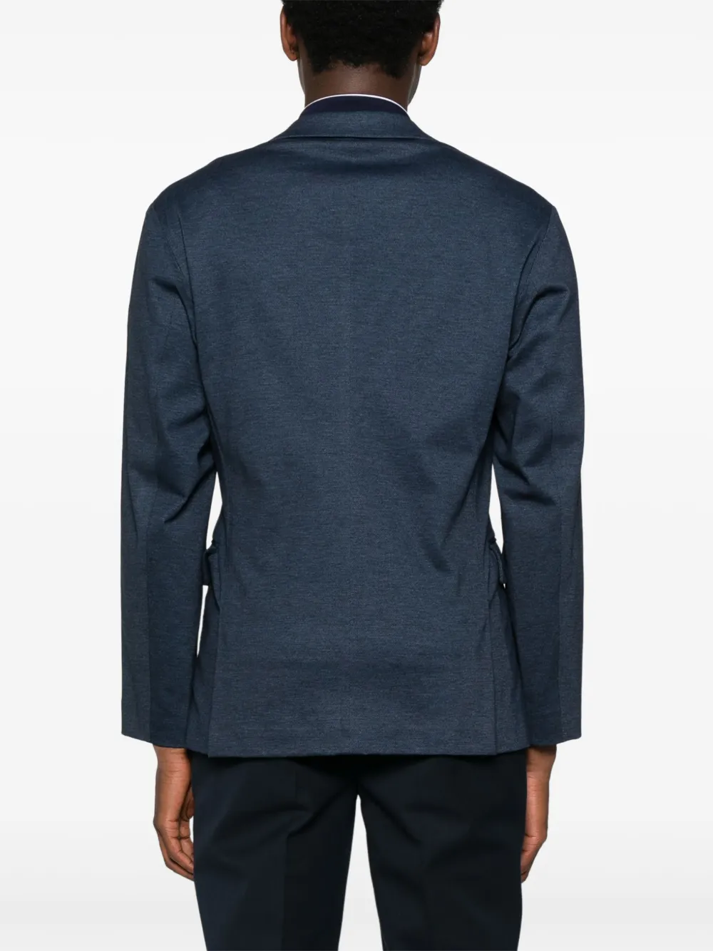 BOSS Blazer met enkele rij knopen Blauw