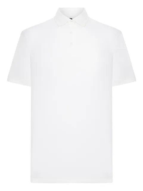 Giorgio Armani embroidered-logo polo shirt
