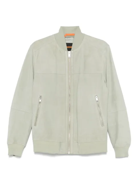 BOSS zip-up bomber jacket