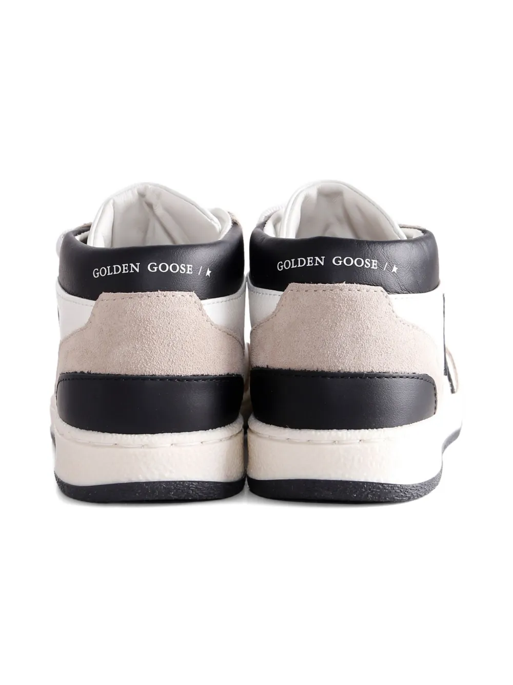 Golden Goose Kids June star-embellished strap sneakers White