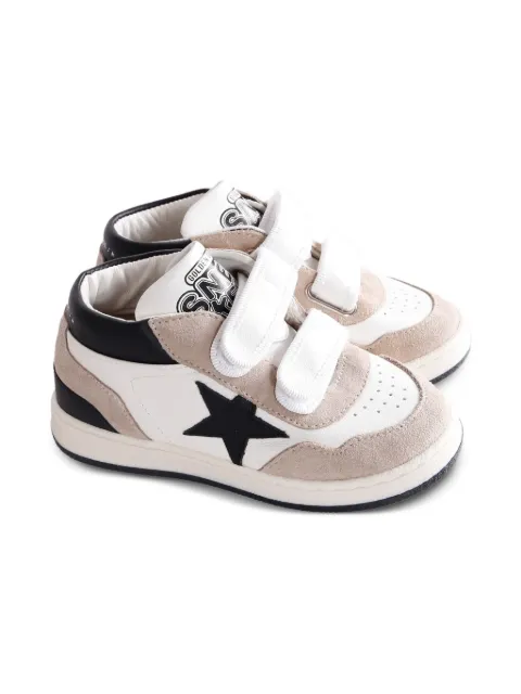 Golden Goose Kids June star-embellished strap sneakers