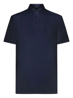 Zegna リネン ポロシャツ | ブルー | FARFETCH JP