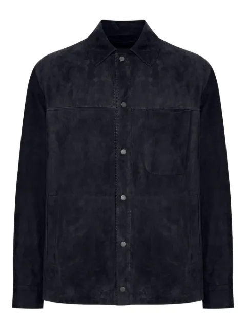 Salvatore Santoro suede shirt jacket