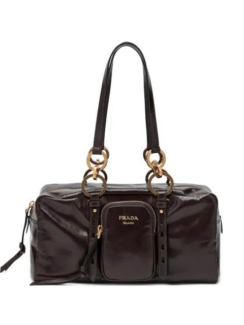 Prada leather shoulder bag