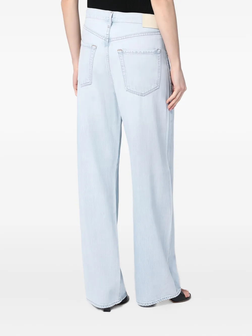 Citizens of Humanity Palazzo jeans met trekkoord Blauw