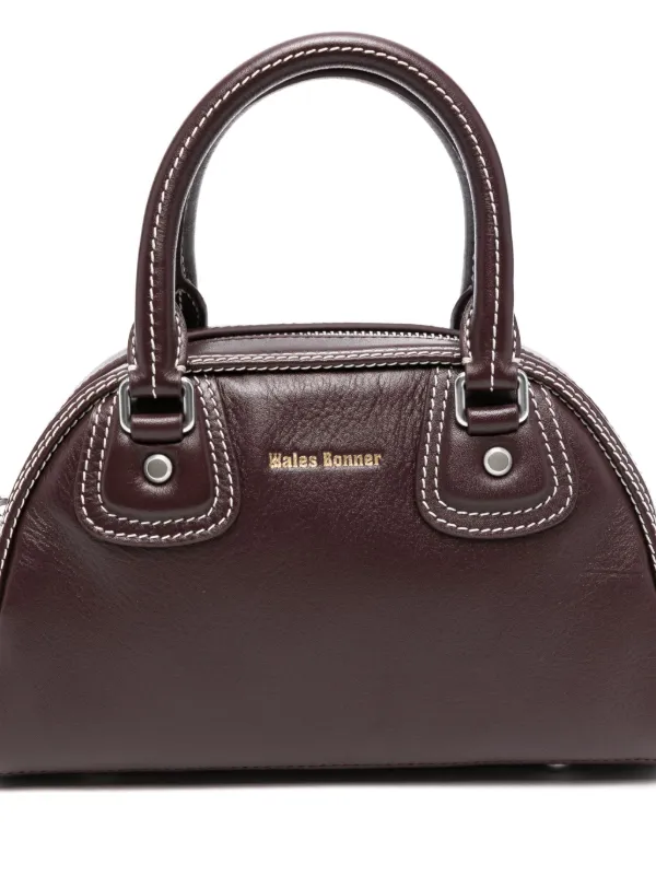 Adidas x Wales Bonner top-handle Bag | Brown | FARFETCH