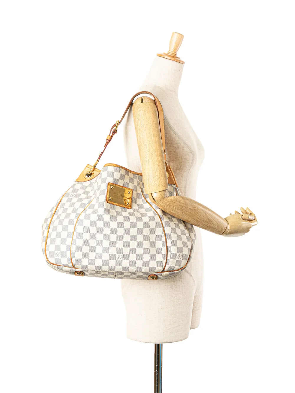 Louis Vuitton Pre-Owned 2009 Damier Azur Galliera PM shoulder bag | Pre-Owned | Image 2