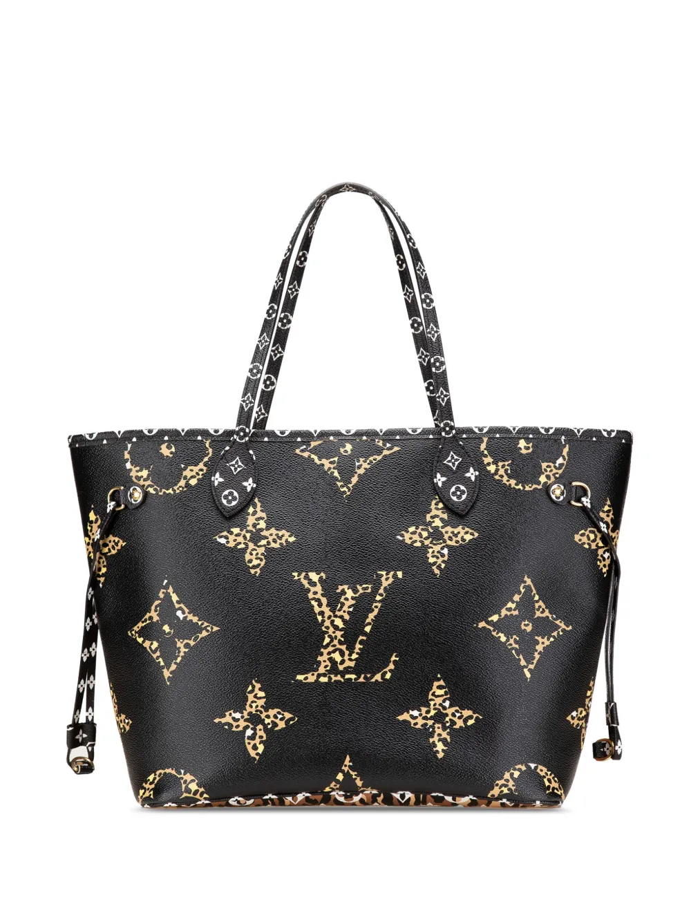 Louis Vuitton Pre-Owned 2019 Monogram Giant Jungle Neverfull MM tote bag | Black | Image 1